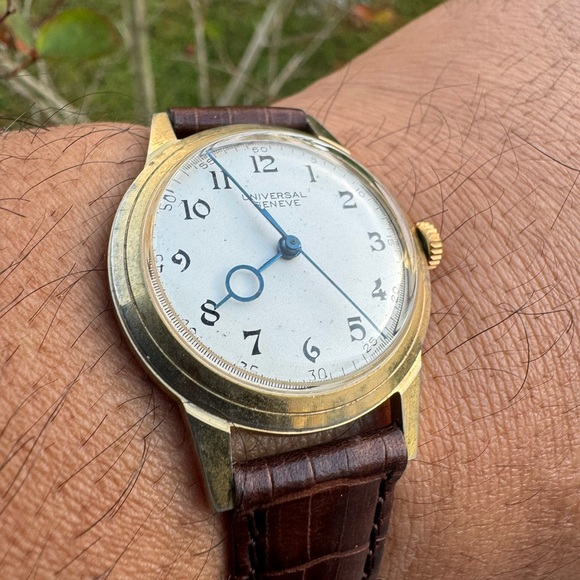 Vtg Universal Geneve cal.263 Manual Wind Men’s Watch 🔥 - Picture 3 of 9